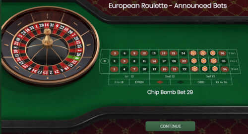 European Roulette テッドベットカジノ