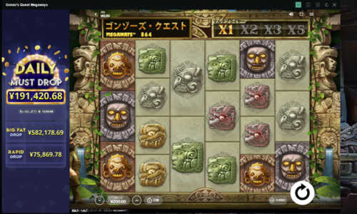 Gonzo’s Quest Megawaysのゲーム