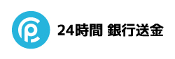 24時間 銀行送金 テッドベット